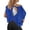 Dark Blue, variant on Womens Tops Womens Open Back Workout Tops Backless Short Sleeve Athletic Shirt Running Crop Top Gym Yoga Tee T Shirts for Women White XXL