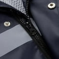 thumbnail image 5 of Fgnfyis Mens Rain Coat Fabric Long Reflective Lightweight Reusable Rain Jacket with Hood for Outdoor Work Protection Mens Coats Green One Size, 5 of 8