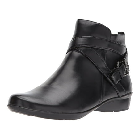 Naturalizer - Naturalizer Womens Cassandra Leather Round Toe Ankle Fashion Boots - Walmart.com
