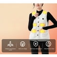 thumbnail image 4 of Electric Heating Undershirt, Intelligent Temperature Control 16 Zones USB Electric Vest for Winter Golf Hunting Hiking, 4 of 7