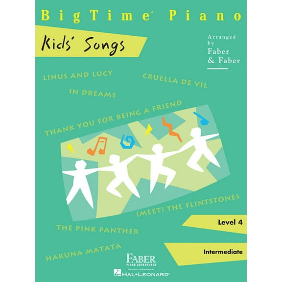 Bigtime Piano Kids' Songs - Level 4, (Paperback)