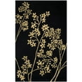 thumbnail image 6 of SAFAVIEH Soho Emerald Floral Wool Area Rug, Black/Lime, 2' x 3', 6 of 10