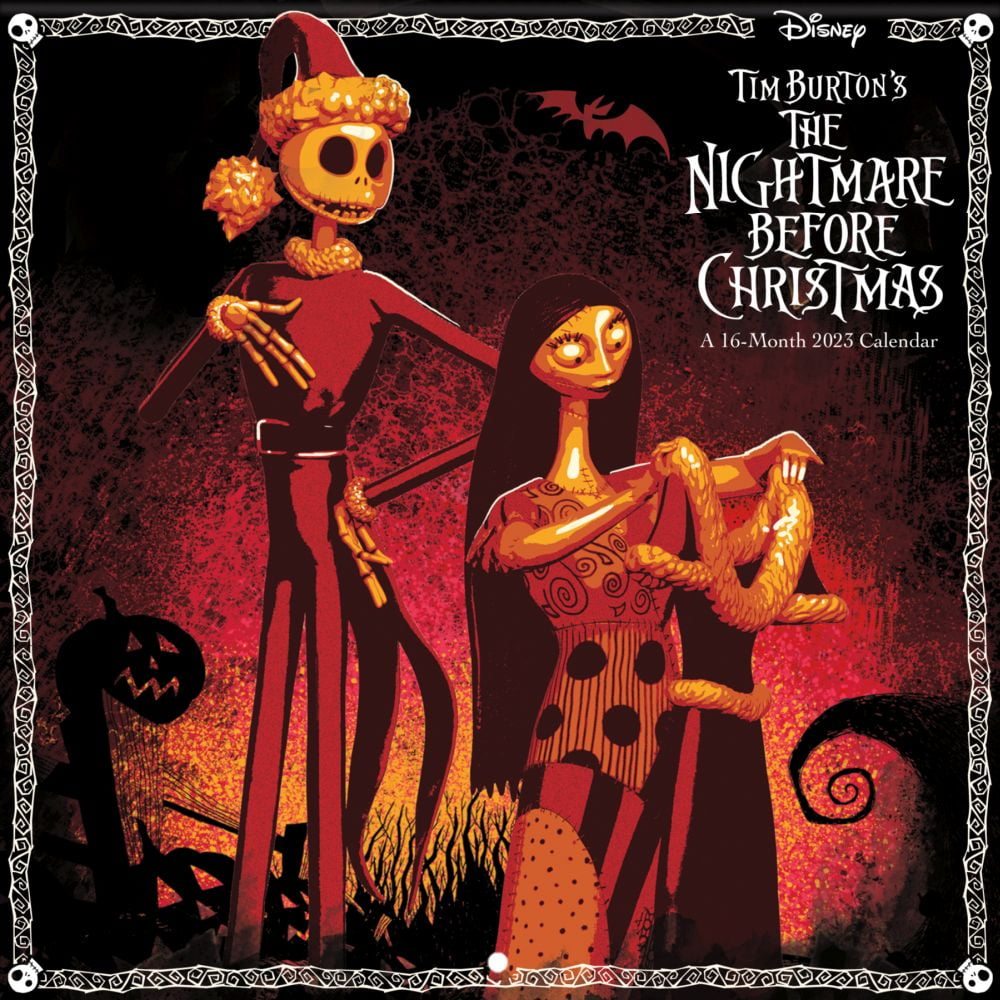 2023 THE NIGHTMARE BEFORE CHRISTMAS 12” X 24” Wall Calendar