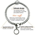 thumbnail image 6 of Pet Artist Heavy Duty Dog Metal Choke/Check Chain Collars Pet Show Collar Training Slip, 6 of 11