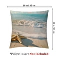 thumbnail image 4 of nygtbtfer Beach Theme Print Throw Pillow Covers Pillowcase Soft Square Decorative Cushion Cover for Bed Sofa Bedroom White, 4 of 7