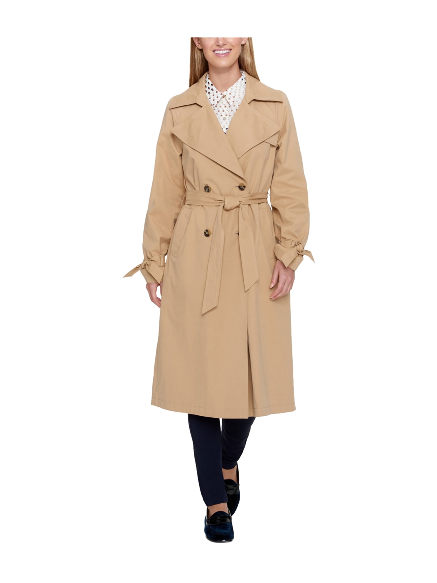 Tommy Hilfiger Womens Belted Trench Coat car 2XL Walmart Canada