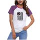 thumbnail image 2 of Fiudx Ofertas Flash Artículos En Oferta Camiseta Informal de Manga Corta con Cuello Redondo y Estampado a La Moda para Mujer, 2 of 4