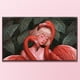 thumbnail image 3 of Cuadros Decorativos Bordado completo Hilo de algodón ecológico 11CT Impreso Chica Kit de punto de cruz Obra de arte Wdftyju de costura negro 4 estilos, 3 of 9