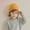 Yellow, variant on SYMOID Unisex Kids Knit Cotton Beanie - Warm One Size Beige Hat for Kidss & Kids Ages 2-8, Winter Fall Daily Outdoor Wear,Size Free Size