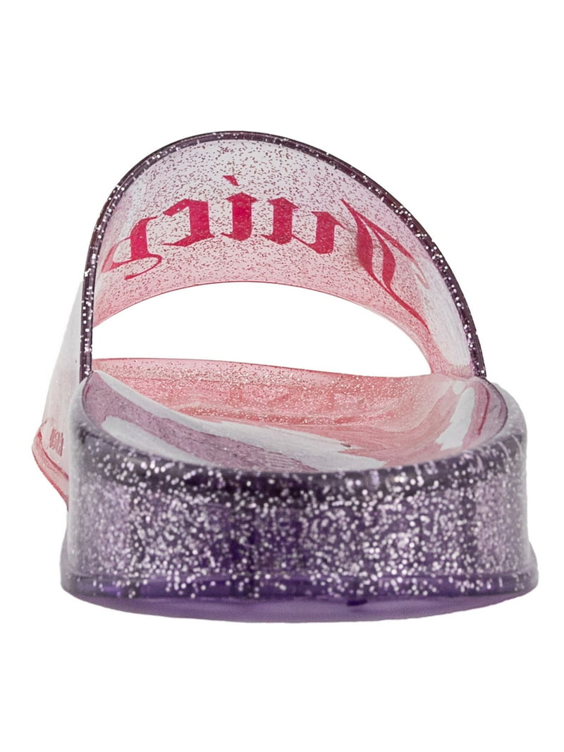 アイケア JUICY jolie JUICY COUTURE Womens Pink Ombre Glitter Logo Bex Round Toe