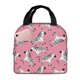 thumbnail image 1 of Disketp Cute Cartoon Zebra for Insulated Lunch Bag for Women and Men, Perfect for Work, Hiking, Picnic, 1 of 8