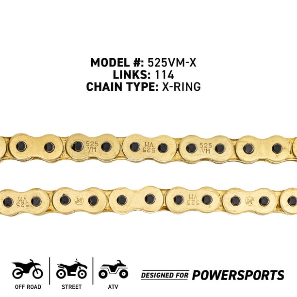 Niche Sprocket Chain Set for Kawasaki Z900RS 15/42 Tooth 525