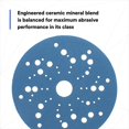 thumbnail image 3 of 3M Hookit Blue Abrasive Disc 321U, 36165, 5 in, 320, Multi-hole, 3 of 9
