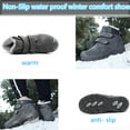 thumbnail image 6 of Cyiecw Kids Winter Outdoor Hiking Ankle Boots Warm Fur Snow Boots Anti Slip Trekking Walking Shoes Boys Girls, 6 of 7
