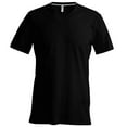 thumbnail image 1 of Kariban Mens Short Sleeve V Neck Slim Fit T-Shirt, 1 of 2