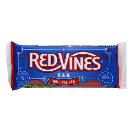 Red Vines Bar Original Red Candy 2.5 oz (Best Selling Candy Bar In The World)