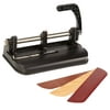 Swingline Lever Handle Heavy Duty Punch, 2-7 Holes, Adjustable Centers, 32 Sheets