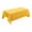 Yellow, variant on Premium Silver Plastic Tablecloth 54 X 108 In. Disposable Rectangle Plastic Table Cloth Decorative Rectangle Table Cover Smooth Tablecloth Disposable Table Cloths For Parties Polyester Antependium