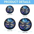 thumbnail image 6 of Mystic Moon Dragonfly Stained Glass Window Hanging, Stained Glass Window Decor Suncatcher for Women, Perfect Home Decor, Stained Glass Ornament 2025, Holiday Decoration, Seasonal, 6 of 6