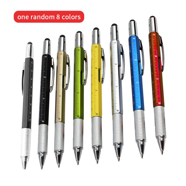 Bolígrafo De Nivel Bolígrafo de nivel multifuncional Handy Tech Destornillador aleatorio azul Ndcxsfigh Libre de BPA