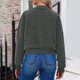thumbnail image 4 of AUNVITO Women's Fleece Jacket Button Front Long Sleeve Casual and Cozy Outerwear, 4 of 7