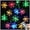 Multicolor, variant on Christmas Snowflake Lights with Remote, 33ft 100 LED Battery Operated Snowflake LED Fairy Lights String for Tree, Party, Wedding, New Year, Garden Xmas Decor (Multicolor)