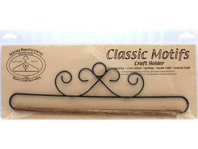 Ackfeld Craft Holder 12' French Curl W/Dowel Grey