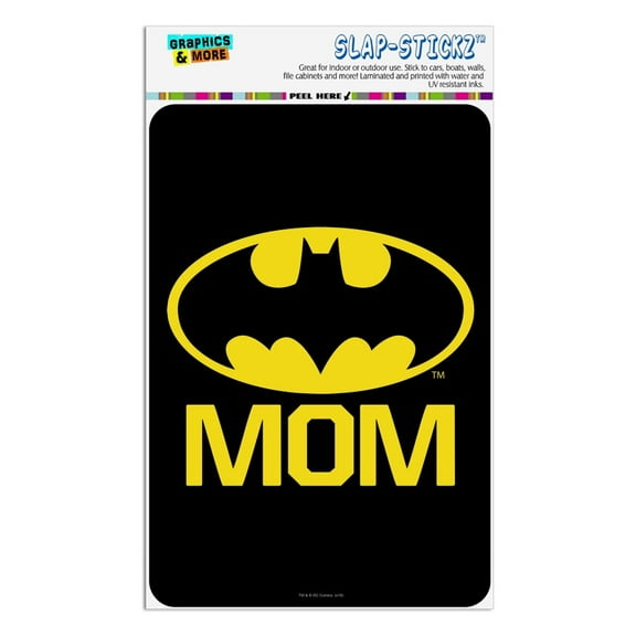 Batman Bat Mom Shield Logo Home Business Office Sign