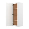 thumbnail image 5 of Furinno Shaker 1-Door-3 Shelves Wall Kitchen Cabinet, Ready to Assemble, 12 D x 15 W x 42 H, White, 5 of 6