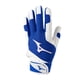 thumbnail image 1 of Mizuno Finch - Guante de bateo acolchado para softbol para mujer, color blanco y real, talla XL, 1 of 1