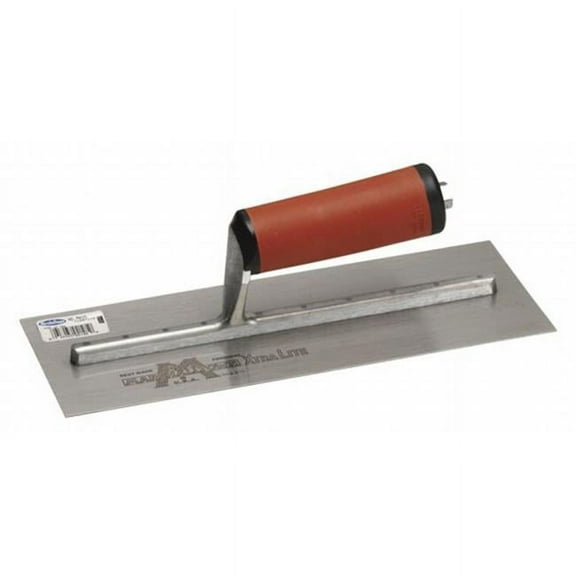 Marshalltown 4in. X 16in. DuraSoft High Carbon Steel Xtralite Finishing Tro  MXS66