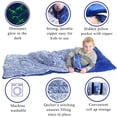 thumbnail image 5 of DreamsBe Dinosaur Sleeping Bag Glow in The Dark Dino Slumber Bag for Boys, 5 of 7