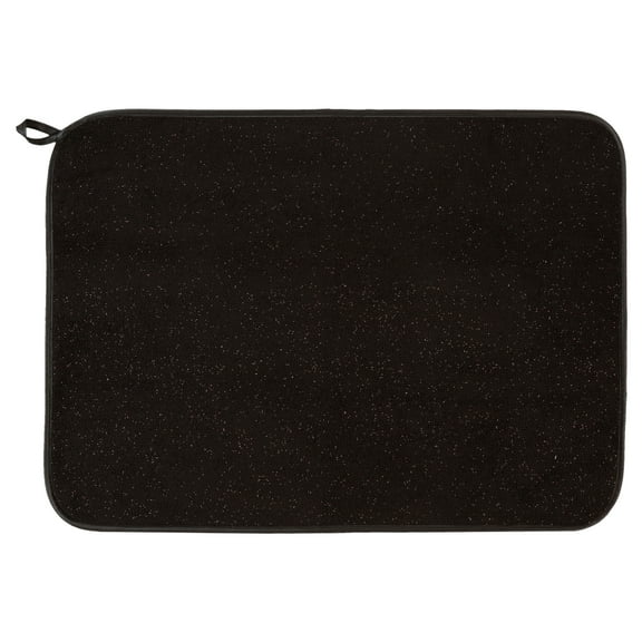 Thyme & Table Dish Drying Mat, Black & Gold