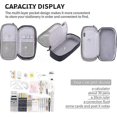 thumbnail image 3 of Durable Pen Pencil Case Big Storage Pen Pouch Bag For School Supplies Office College Teen Girls Adults, Purple, 3 of 5