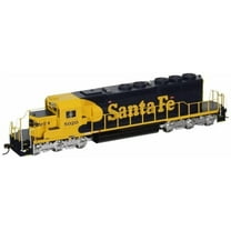 Bachmann - EMD SD40-2 w/DCC -- Santa Fe #5020 (Warbonnet; Blue, yellow) - HO