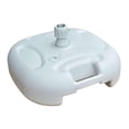 thumbnail image 1 of Heavy Duty Umbrella Base Stand Parasol Replacement Weight Sun Shade Water Filled Umbrella Stand Base for Fishing Garden Lawn Patio Yard Blanco BLESIY soporte de sombrillas de playa, 1 of 8