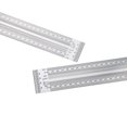 thumbnail image 2 of Amdohai Règle de Marquage en Acier Inoxydable Line Ruler Trou en T/angle Droit Outil de Mesure pour Menuiserie, 2 of 7