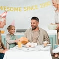 thumbnail image 5 of Impresionante Desde 1990 Pancarta De 34 Cumpleaños Con Purpurina Dorada Preencordada, 34, Treinta Y Cuatro Decoraciones Antiguas Para Fiesta De Cumpleaños Para Hombres Y Mujeres, 5 of 5