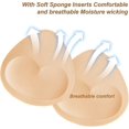 thumbnail image 5 of Bra Pad Inserts. Inserts Bra Cups Replacement Bra Pads Women's Comfy Sports Cups A-e, 5 of 5
