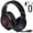 Black&Red1, variant on FONHAID 2.4GHz Wireless Gaming Headset for Xbox Series X|S, Xbox One, PS5/PS4, Mac, Switch, Bluetooth 5.3 Gaming Headphones with Detachable Noise Canceling Mic, 45H Battery, 50mm Drivers - Black