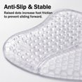 thumbnail image 3 of 4 Pairs Women Gel Ball of Foot Cushions, Invisible Anti Slip Metatarsal Pads Comfort Inserts for High Heels, 3 of 7