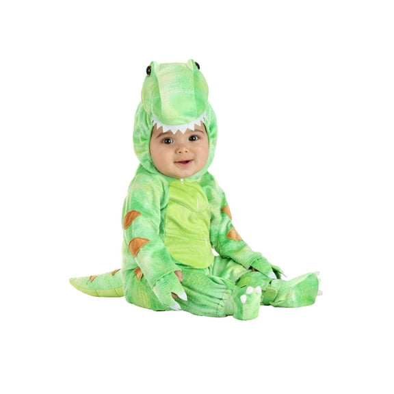 Baby Green T-Rex Costume