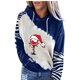 thumbnail image 2 of ICHUANYI Clearance Fashion Woman Long Sleeve T-Shirt Christmas Printing Hooded Blouse Tops ICHUANYI "ICHUANYI", 2 of 4