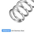 thumbnail image 4 of Compression Spring, 5 Pack 304 Stainless Steel, 4mm OD, 0.5mm Wire, 30mm Length, 4 of 6