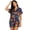 Yellow, variant on QASIEATN Womens Pajama Sets Halloween Print Buttoned Waist Set Short Sleeve Top and Shorts Casual Loungewear Set