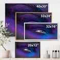 thumbnail image 4 of Designart 'Woman Eye With Dry Paint Dust Pigment On Face' Modern Framed Canvas Wall Art Print, 4 of 5
