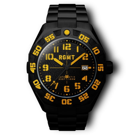 RGMT Field Master Stainless Steel 46mm Japanese Automatic Wristwatch
