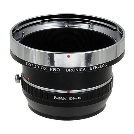 UPC: 0847372030781 | Fotodiox ETR-EOS-MFT Pro Lens Mount Adapter – Bronica ETR Mount SLR Lenses To Micro Four Thirds Mount Mirrorless Camera Body