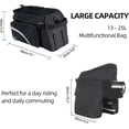 thumbnail image 6 of ROCKBROS Bike Rear Rack Bag Bike Pannier Trunk Bag 13L-25L Bike Cargo Rack Bag Rear Rack Carrier Bag, 6 of 12