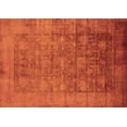 thumbnail image 1 of Ahgly Company Indoor Rectangle Oriental Orange Industrial Area Rugs, 4' x 6', 1 of 4